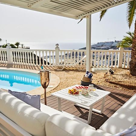 Stunning Villa With Breathtaking Ocean View Mogán Exterior photo