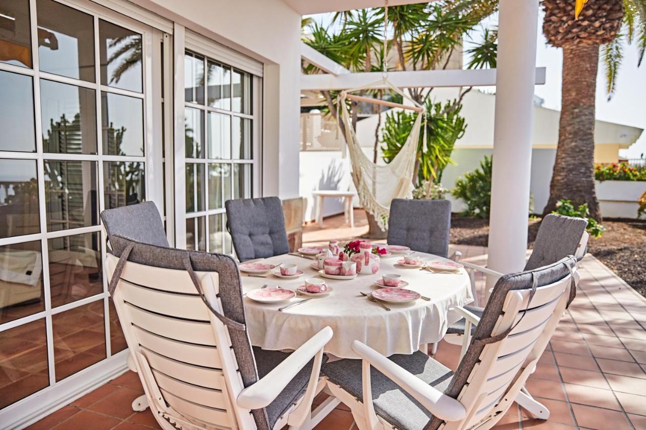 Stunning Villa With Breathtaking Ocean View Mogán Exterior photo